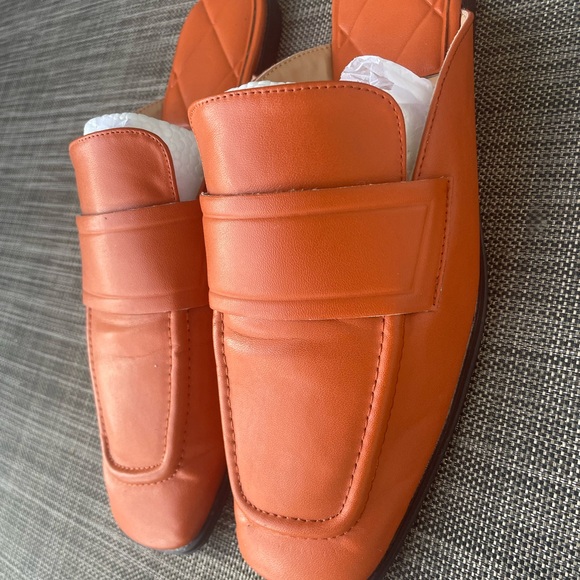 Zara Orange flat mules - Picture 5 of 6